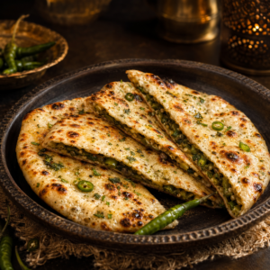 Green Chili Naan